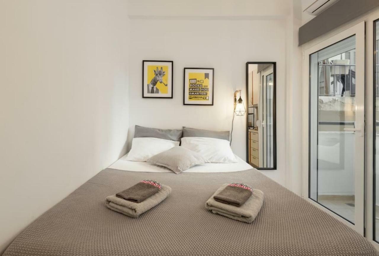Central Studio! Fiber Wifi, Ac, Private, Self Check-In! سالونيك المظهر الخارجي الصورة