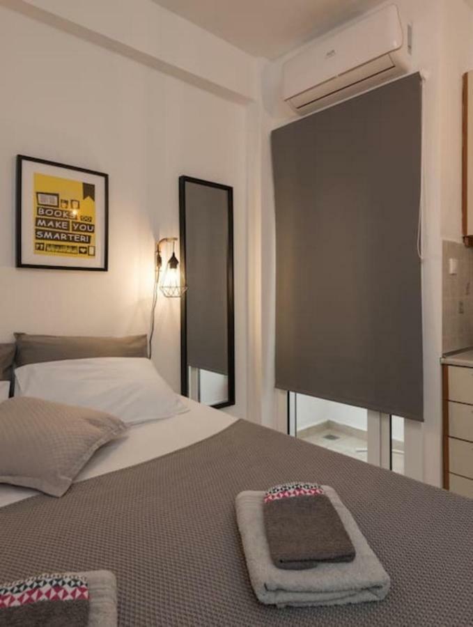 Central Studio! Fiber Wifi, Ac, Private, Self Check-In! سالونيك المظهر الخارجي الصورة