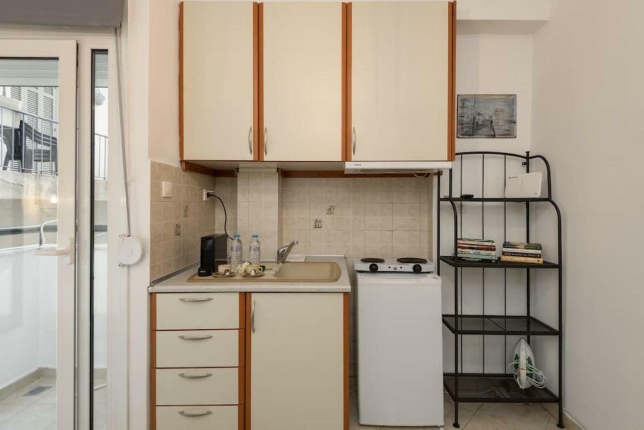 Central Studio! Fiber Wifi, Ac, Private, Self Check-In! سالونيك المظهر الخارجي الصورة